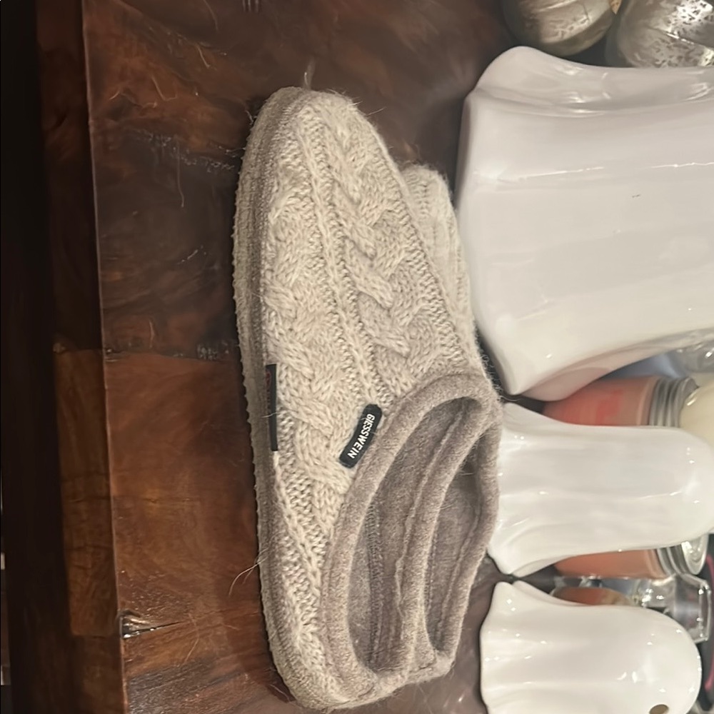 Cozy Cable Knit Slippers
